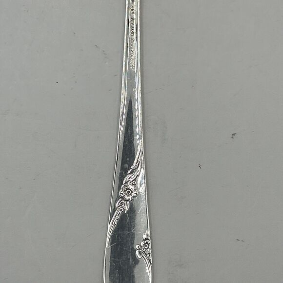 Vintage Tudor Plate Oneida Community BRIDAL WREATH Pie Server Silver Plated - Picture 6 of 8